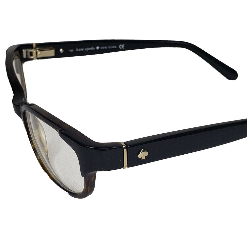 Kate Spade Alease 0x79 135 Eyeglass Frames Black Poly Rectangular Frames Only